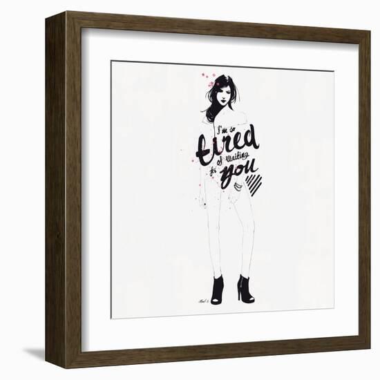 I'm So Tired-Manuel Rebollo-Framed Art Print