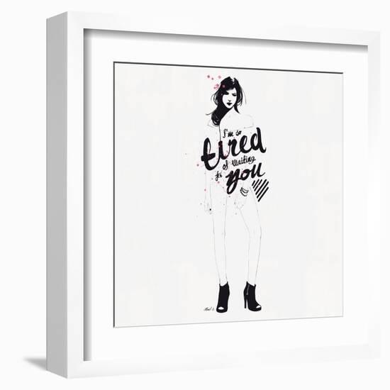 I'm So Tired-Manuel Rebollo-Framed Art Print