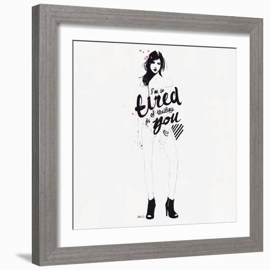 I'm So Tired-Manuel Rebollo-Framed Art Print