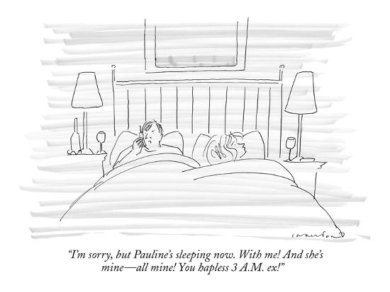I M Sorry But Pauline S Sleeping Now With Me And She S Mine All Mine Premium Giclee Print Michael Crawford Art Com I M Sorry But Pauline S Sleeping Now With Me And She S Mine All Mine Premium Giclee Print Michael Crawford Art Com