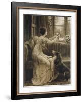 I'm Still Here-Herbert Dicksee-Framed Giclee Print