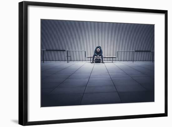 I'm Tired-Yasuhiko Yarimizu-Framed Photographic Print