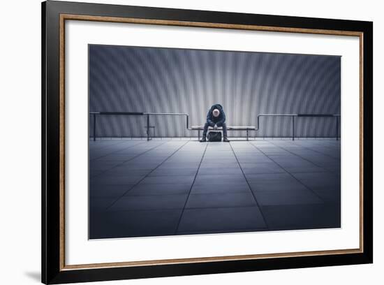 I'm Tired-Yasuhiko Yarimizu-Framed Photographic Print