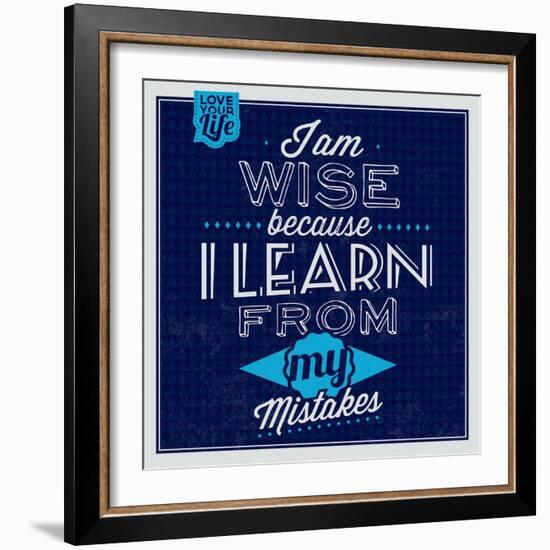 I'm Wise 1-Lorand Okos-Framed Art Print