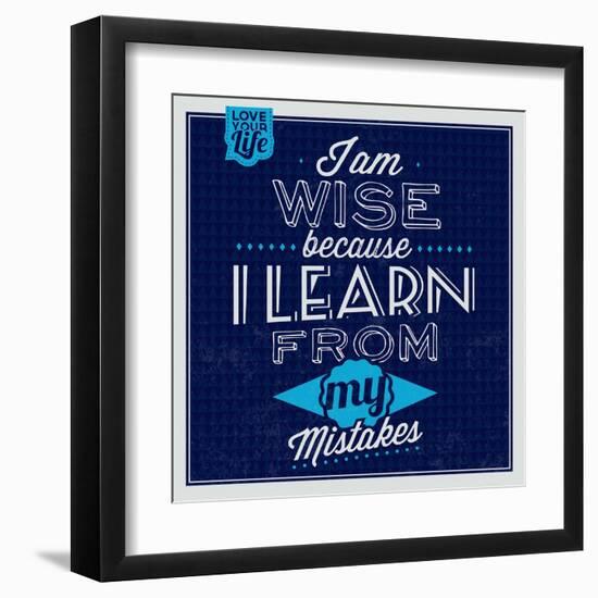 I'm Wise 1-Lorand Okos-Framed Art Print