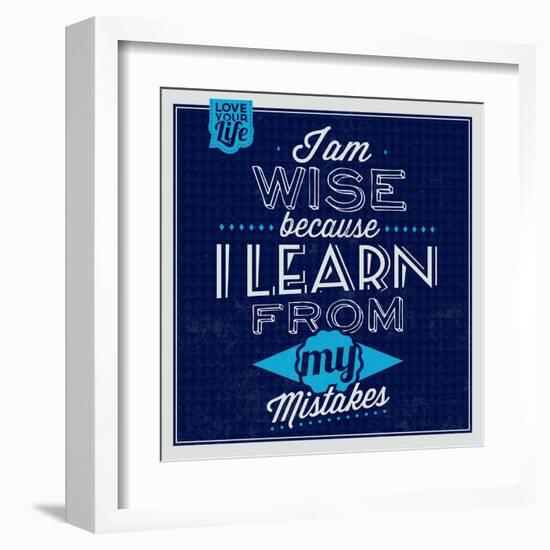 I'm Wise 1-Lorand Okos-Framed Art Print