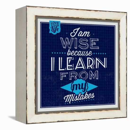 I'm Wise 1-Lorand Okos-Framed Stretched Canvas