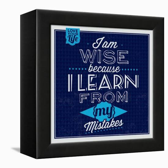 I'm Wise 1-Lorand Okos-Framed Stretched Canvas