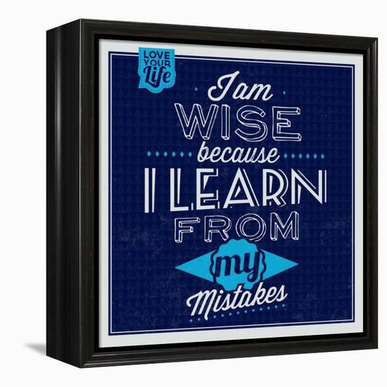 I'm Wise 1-Lorand Okos-Framed Stretched Canvas