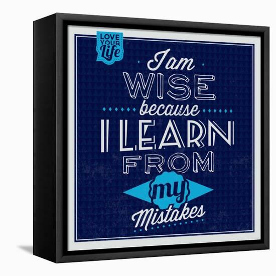 I'm Wise 1-Lorand Okos-Framed Stretched Canvas