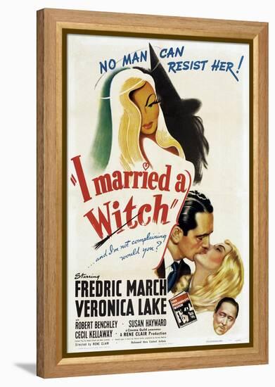 I Married a Witch, 1942-null-Framed Stretched Canvas