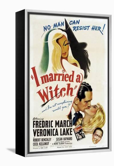 I Married a Witch, 1942-null-Framed Stretched Canvas