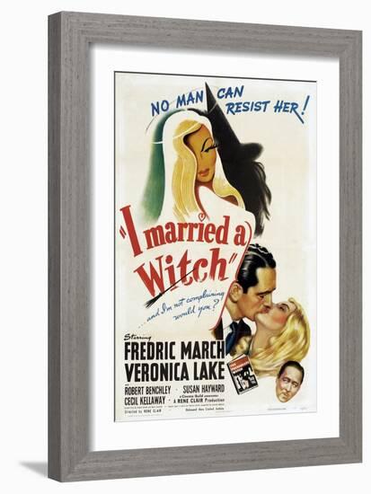 I Married a Witch, 1942-null-Framed Art Print