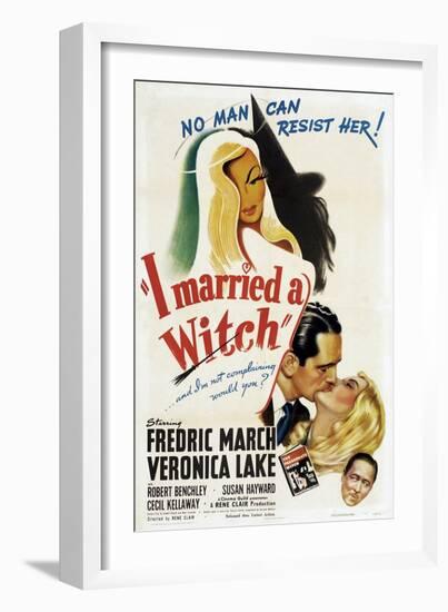 I Married a Witch, 1942-null-Framed Art Print