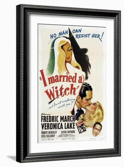 I Married a Witch, 1942-null-Framed Art Print