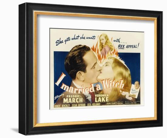 I Married a Witch, 1942-null-Framed Giclee Print