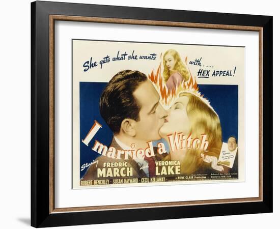 I Married a Witch, 1942-null-Framed Giclee Print