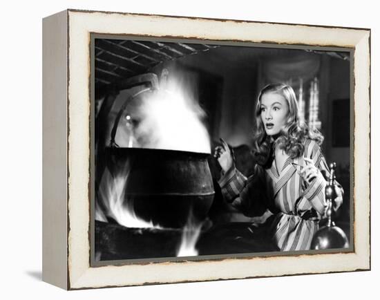 I Married A Witch, Veronica Lake, 1942-null-Framed Stretched Canvas