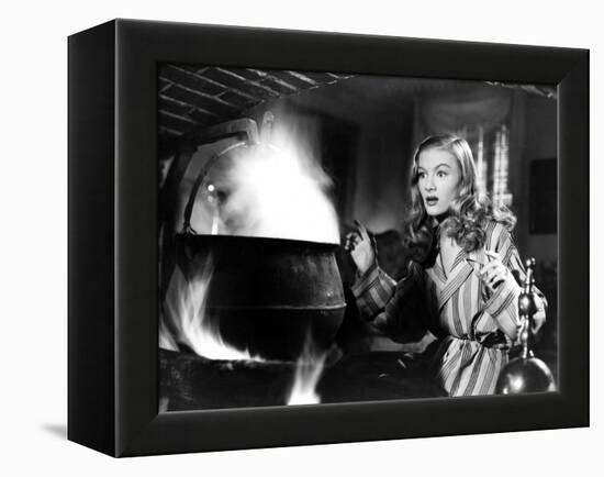 I Married A Witch, Veronica Lake, 1942-null-Framed Stretched Canvas