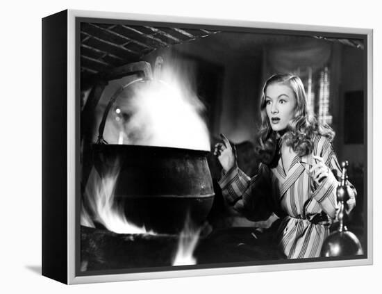 I Married A Witch, Veronica Lake, 1942-null-Framed Stretched Canvas