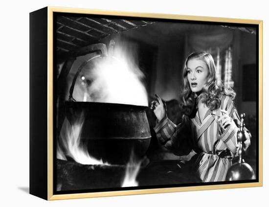 I Married A Witch, Veronica Lake, 1942-null-Framed Stretched Canvas