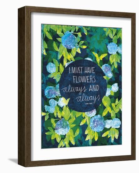 I Must Have Flowers-Paula Mills-Framed Giclee Print