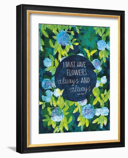 I Must Have Flowers-Paula Mills-Framed Giclee Print