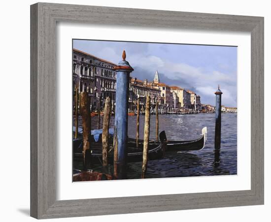 I Pali Blu-Guido Borelli-Framed Giclee Print