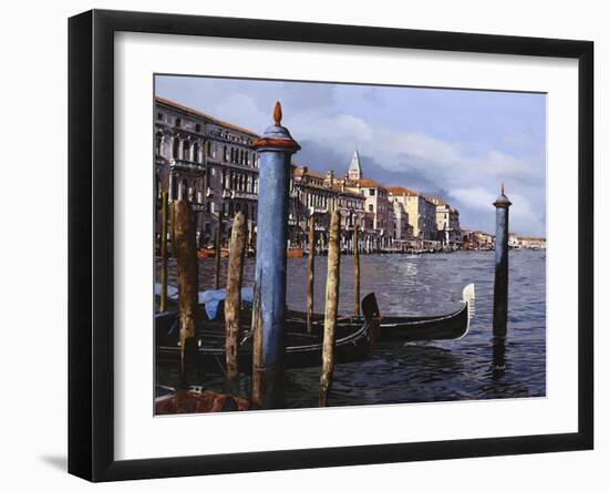 I Pali Blu-Guido Borelli-Framed Giclee Print