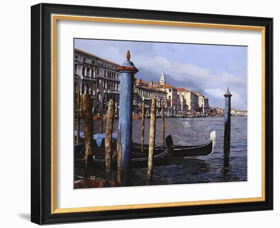 I Pali Blu-Guido Borelli-Framed Giclee Print