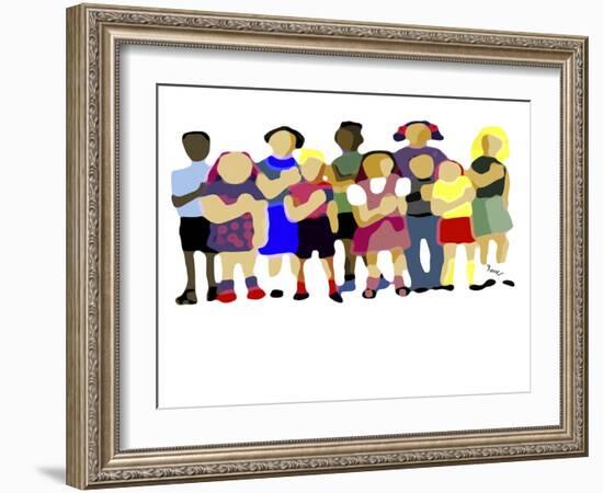 I Pledge-Diana Ong-Framed Giclee Print