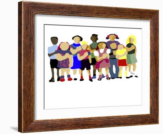 I Pledge-Diana Ong-Framed Giclee Print