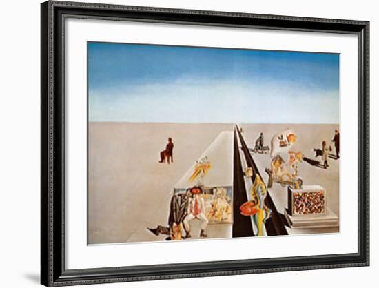 I Primi Giomi di Primavera-Salvador Dalí-Framed Art Print