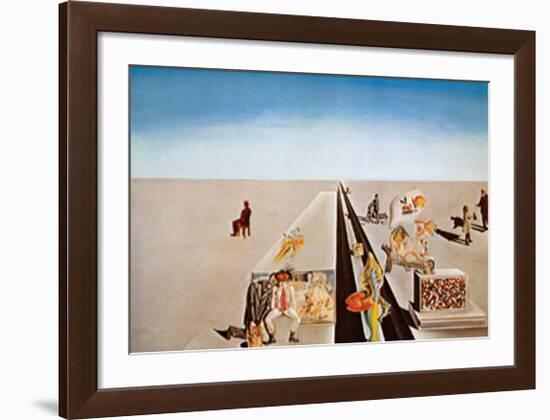 I Primi Giomi di Primavera-Salvador Dalí-Framed Art Print