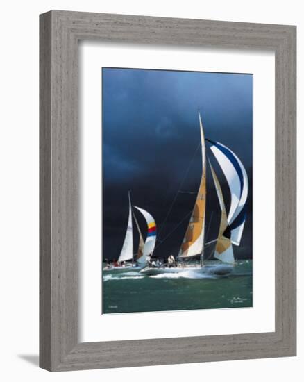 I Punkt-Frank Beken-Framed Art Print