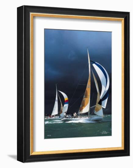 I Punkt-Frank Beken-Framed Art Print