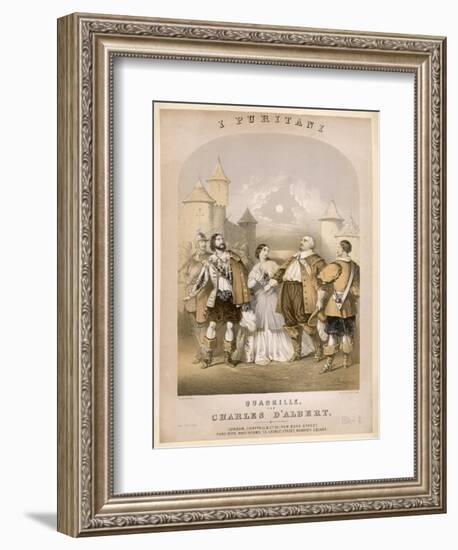 'I Puritani'-null-Framed Art Print