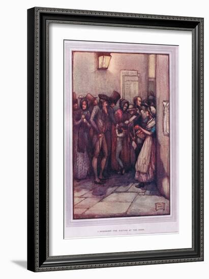 I Remember the Waiting at the Door-Sybil Tawse-Framed Giclee Print