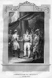 King Louis XVIII of France (1755-182) Landing at Calais, April 1814-I Romney-Framed Giclee Print