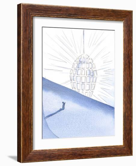 I Saw a Great Diamond, Representing Wisdom. Different 'Aspects' of God Were Reflected in Each Facet-Elizabeth Wang-Framed Giclee Print