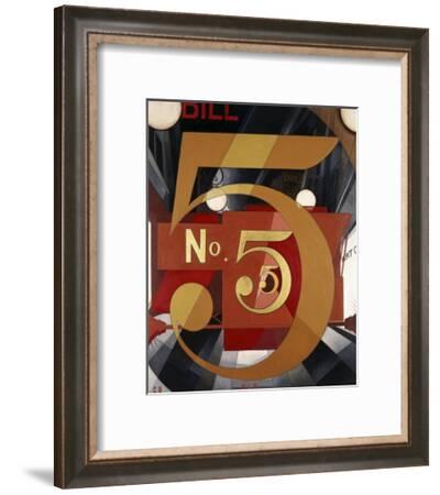 I Saw the Figure 5 in Gold Giclee Print by Charles Demuth | Art.com