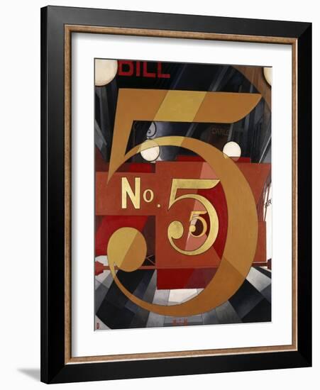 I Saw the Figure 5 in Gold-Charles Demuth-Framed Giclee Print