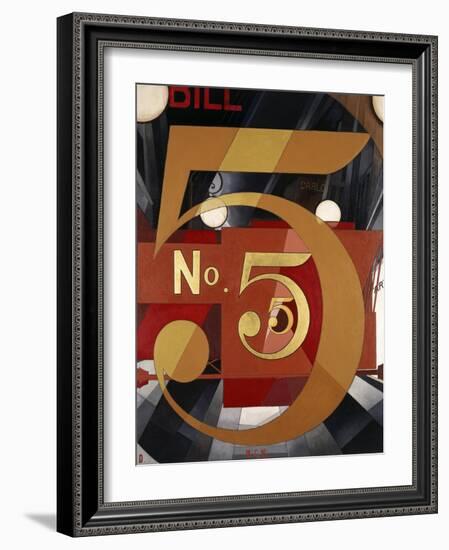 I Saw the Figure 5 in Gold-Charles Demuth-Framed Giclee Print