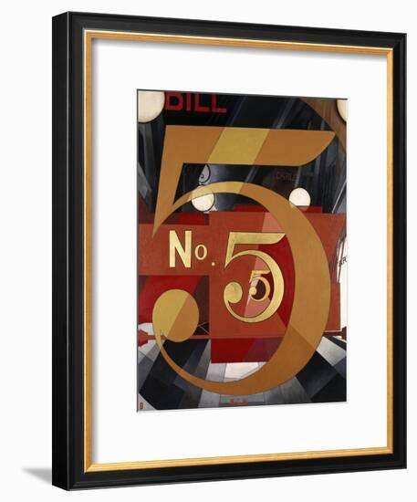 I Saw the Figure 5 in Gold-Charles Demuth-Framed Premium Giclee Print