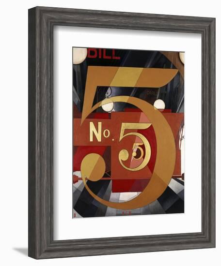 I Saw the Figure 5 in Gold-Charles Demuth-Framed Giclee Print