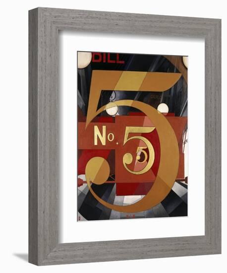 I Saw the Figure 5 in Gold-Charles Demuth-Framed Giclee Print