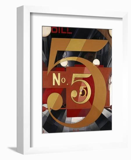 I Saw the Figure 5 in Gold-Charles Demuth-Framed Giclee Print