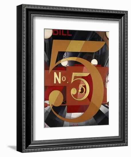 I Saw the Figure 5 in Gold-Charles Demuth-Framed Giclee Print