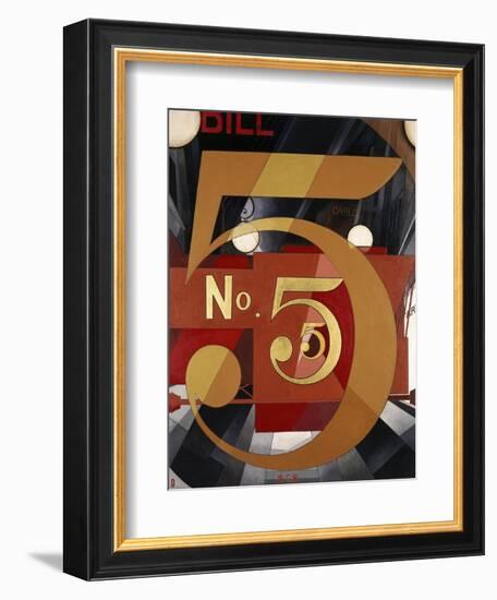 I Saw the Figure 5 in Gold-Charles Demuth-Framed Giclee Print