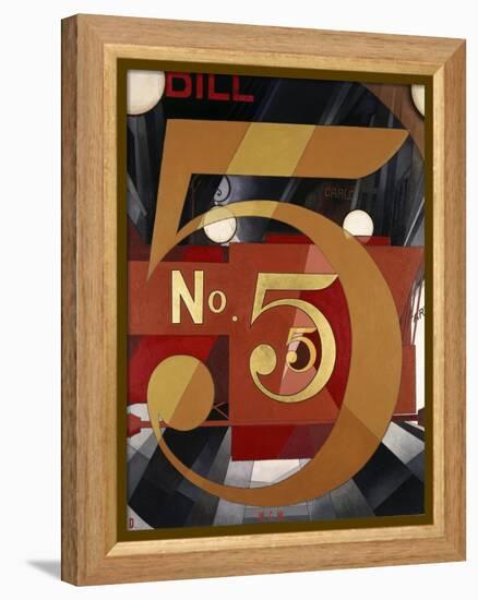 I Saw the Figure 5 in Gold-Charles Demuth-Framed Premier Image Canvas